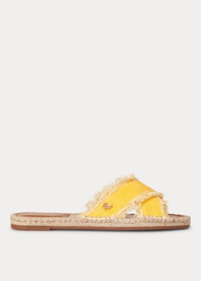 Women's Ralph Lauren Marni Canvas Sandals | 734205LIF